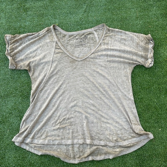 We The Free size small Free Falling Oversized Burnout Tee Preowned casual - Picture 1 of 5